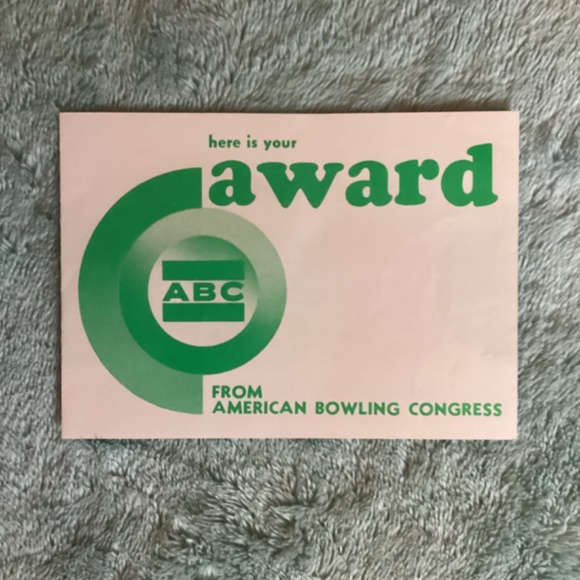 NEW Vintage ABC Century Club 150  Pins Over Average Bowling Patch Sew On 🎳 - Picture 4 of 8